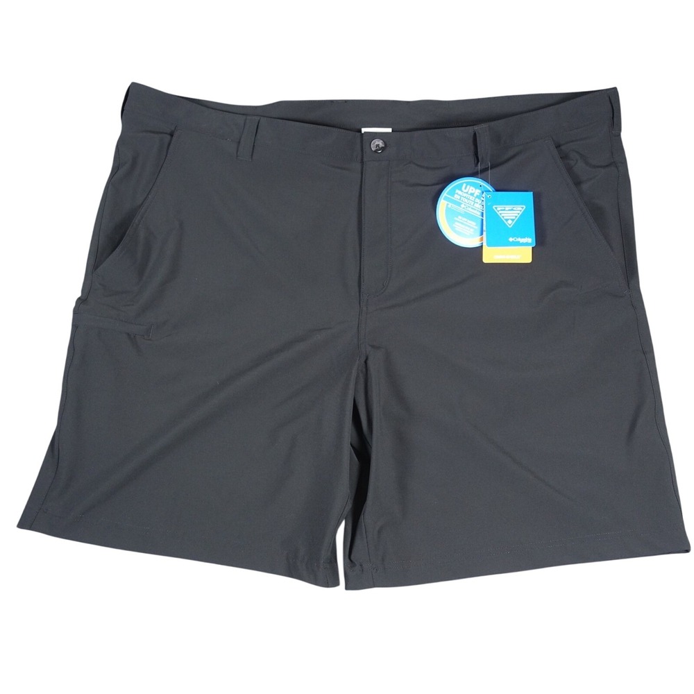 Columbia PFG Mens Black Blood and Guts III Fishing Shorts 52W 10L FS4602 NWT